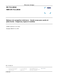 NBN EN 711:2016