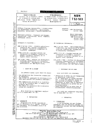 NBN T 52-503:1974