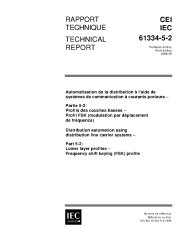 IEC TS 61334-5-2:1998