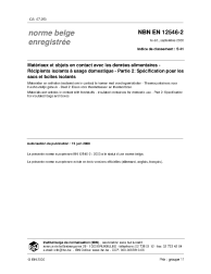 NBN EN 12546-2:2000