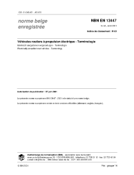 NBN EN 13447:2001