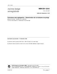 NBN EN 12242:2000