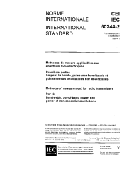 IEC 60244-2:1969