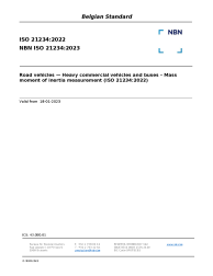 NBN ISO 21234:2023