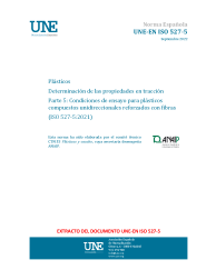 UNE-EN ISO 527-5:2022