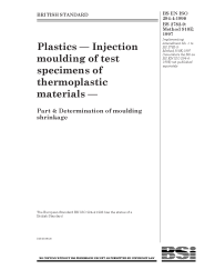 BS EN ISO 294-4:1998