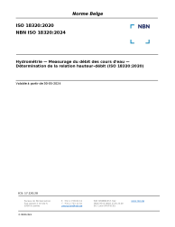 NBN ISO 18320:2024