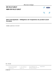 NBN EN 9117:2017