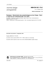 NBN EN ISO 179-2:1999