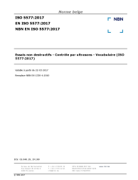 NBN EN ISO 5577:2017