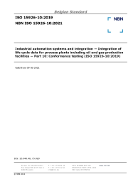NBN ISO 15926-10:2021
