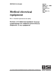BS EN 60601-1-3:1995