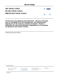 NBN EN ISO 52016-3:2023