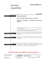 UNE-EN 50290-2-27:2002