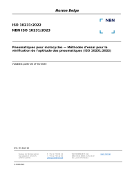 NBN ISO 10231:2023