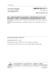 NBN EN ISO 3377-1:2012