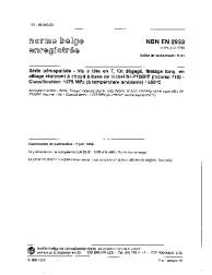 NBN EN 2933:1996