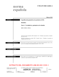 UNE-EN ISO 12181-1:2012