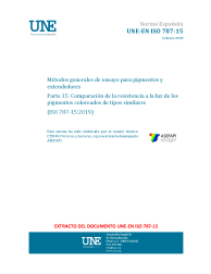 UNE-EN ISO 787-15:2020