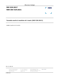 NBN ISO 529:2021