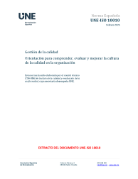 UNE-ISO 10010:2024