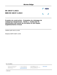 NBN EN 16637-1:2023