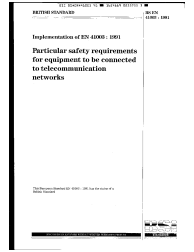 BS EN 41003:1991