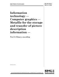 BS ISO/IEC 8632-3:1999