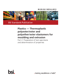 BS EN ISO 14910-2:2013