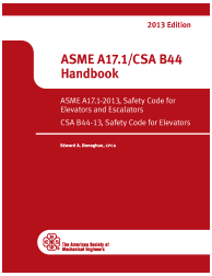 ASME A17.1/CSA B44 HANDBOOK-2013