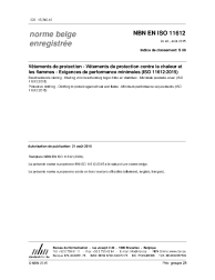 NBN EN ISO 11612:2015