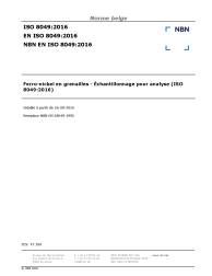 NBN EN ISO 8049:2016