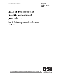 BS CECC 00114-6:1994