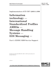BS EN ISP 12063-1:1996