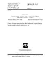 CEN ISO/TR 11811:2012