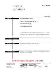 UNE 83952:2008 (R2019)