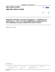 NBN ISO 22514-2:2020