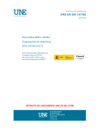 UNE-EN ISO 14780:2018