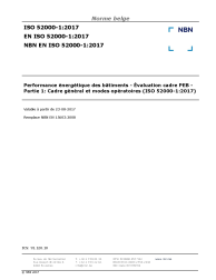 NBN EN ISO 52000-1:2017
