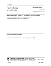 NBN EN 12255-11:2001