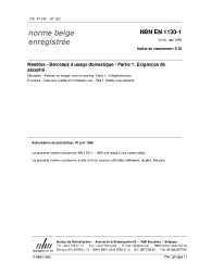 NBN EN 1130-1:1996