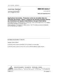 NBN EN 45545-7:2013