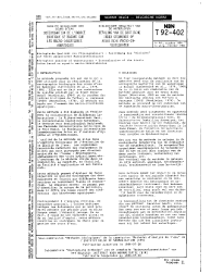 NBN T 92-402:1984