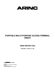 ARINC Report 644A:1996