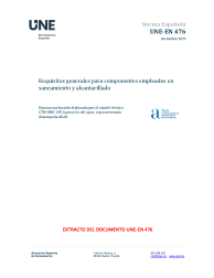 UNE-EN 476:2022