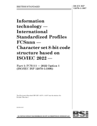 BS EN ISP 12070-1:1997