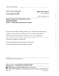 NBN ISO 3046-7:1991