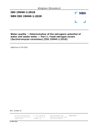 NBN ISO 19040-1:2020