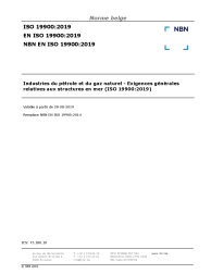 NBN EN ISO 19900:2019