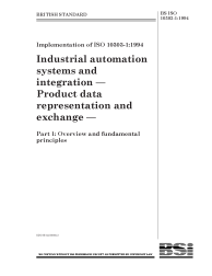 BS ISO 10303-1:1994